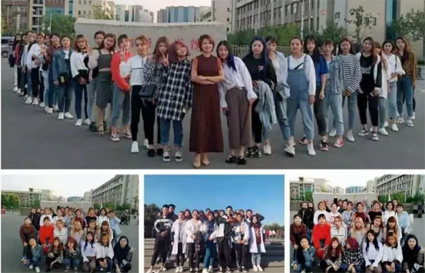 心系校園，播撒陽光——時尚造型班師生公益助妝