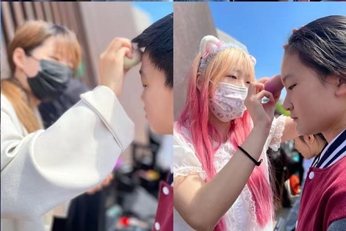 沈陽化妝學校實踐