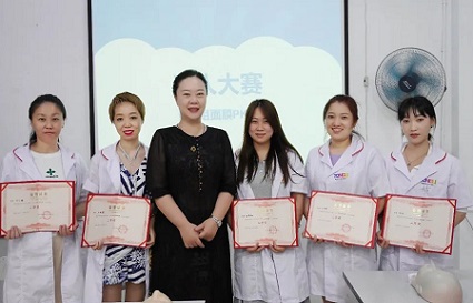 【統(tǒng)麗學(xué)校千人大會(huì)預(yù)選賽—美容技能組】天道酬勤，力耕不欺！