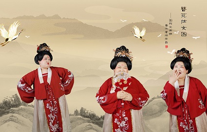 古風(fēng)寫真，這樣拍回眸淺吟 唯美飄逸