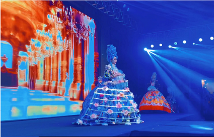 沈陽統(tǒng)麗化妝學(xué)校千人大賽暨你好有范兒職業(yè)技能大賽震撼開啟！