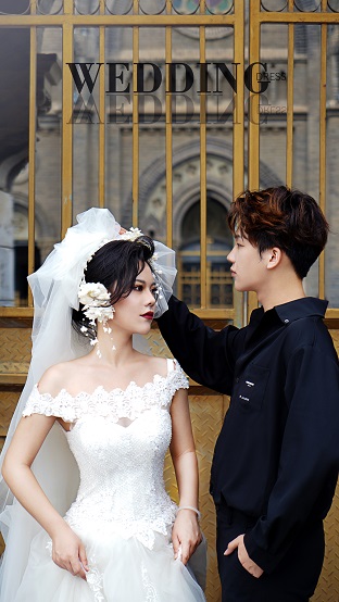 復(fù)古新娘妝造