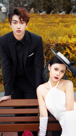 復(fù)古新娘妝造