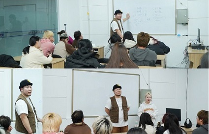 網(wǎng)紅馬小跳攝像劉老師親臨新媒體班級，分享新媒體賬號成功案例