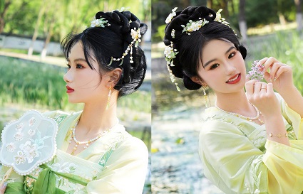 彩妝培訓(xùn)學(xué)校  化妝作品展示 漢服篇