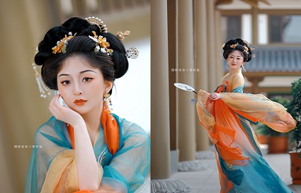 唐代妝容 窺見盛世繁華 唐代妝造作品展示