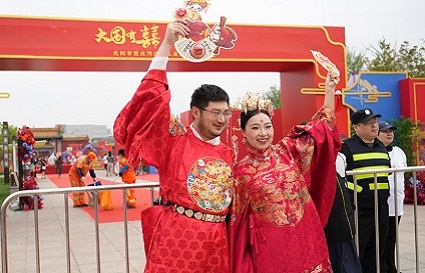 大國有囍，情定方城——統(tǒng)麗學校助力沈陽市暨沈河區(qū)第三屆國風集體婚禮盛典！