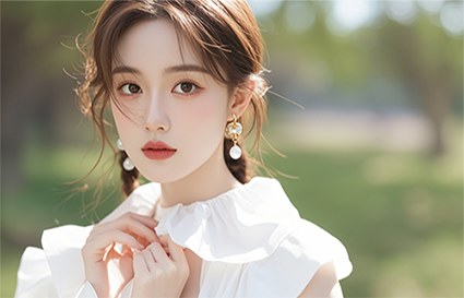 沈陽化妝學校-耳飾的搭配技巧調節(jié)臉部的缺陷