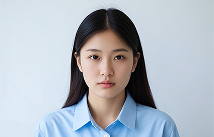 沈陽化妝學校_證件照的化妝步驟