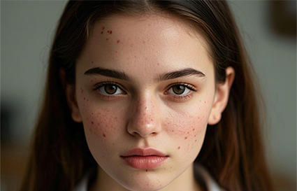 臉上冒痘痘是什么原因，沈陽(yáng)化妝學(xué)校幫您解決