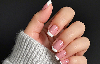 漂亮的法式美甲都怎么做出來的？